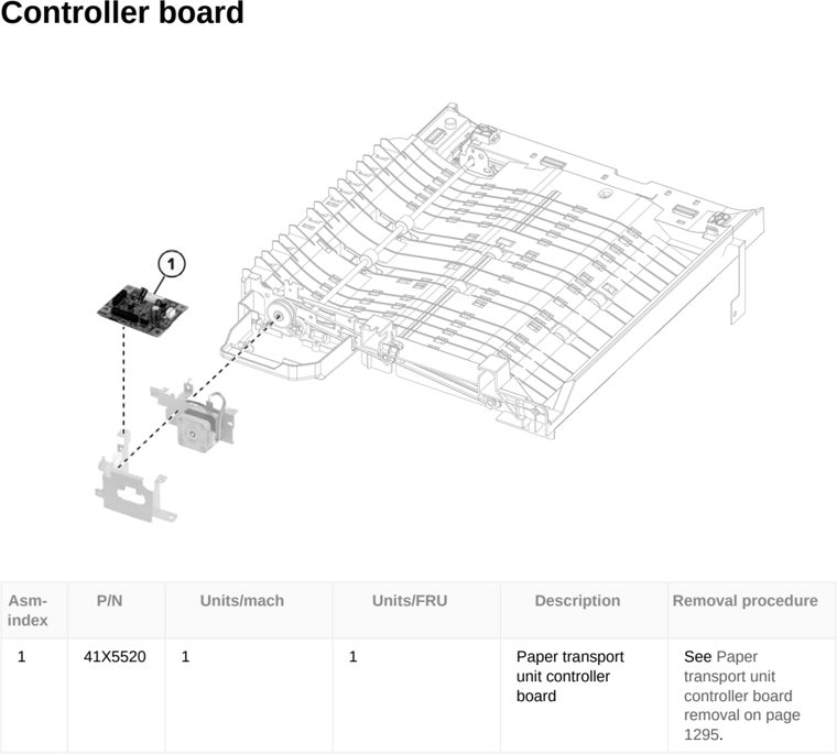 Assembly 73: Controller board parts diagram - Lexmark CX833 CX961 CX962 CX963 XC8355 XC9635 XC9645 XC9655 Parts
