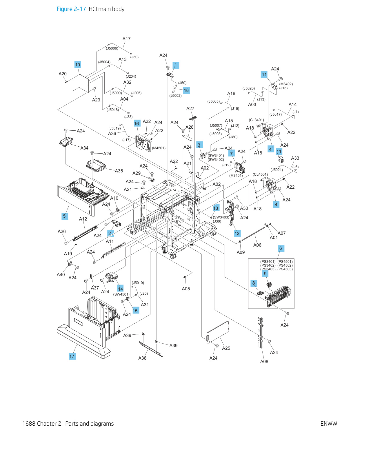 2-17 HCI main body