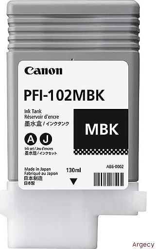 Canon PFI-102MBK (New) - purchase from Argecy