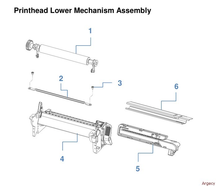 Printhead Lower Mechanism Assembly