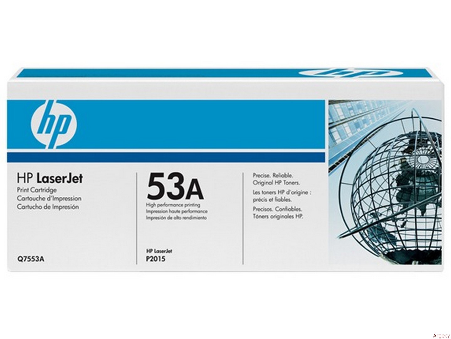 HP Q7553A 3K Page Yield Compatible (New) MICR - purchase from Argecy