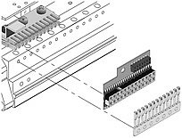 T6215/T6218 Line Matrix printer hammer replacement diagram