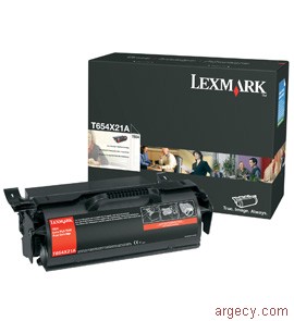 Lexmark T654X21A 36K Page Yield (New) - purchase from Argecy