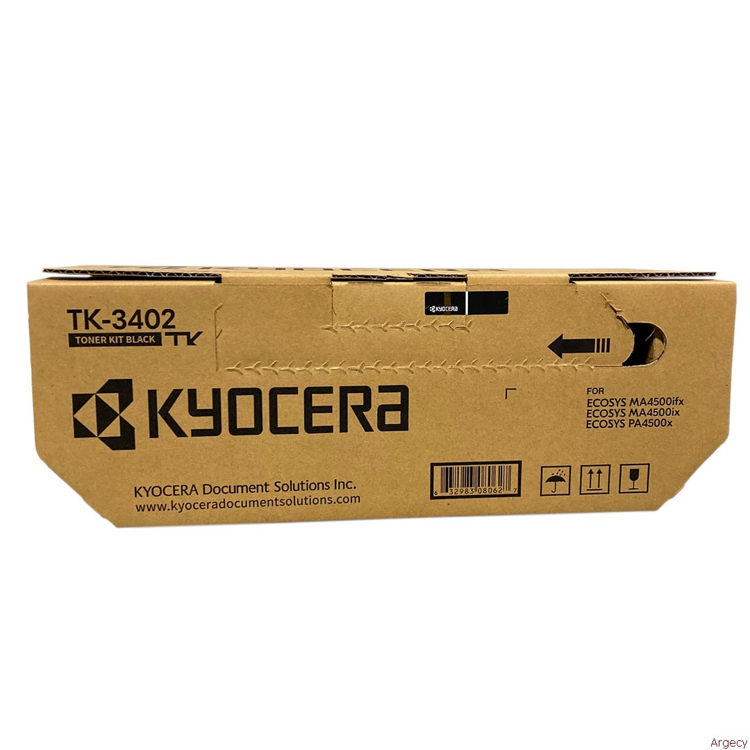 Kyocera TK-3402 12.5K Page Yield (New) - purchase from Argecy