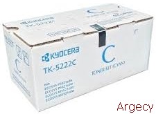 Kyocera TK-5222C 1.2K Page Yield (New) - purchase from Argecy