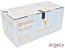 Kyocera TK-5222Y 1.2K Page Yield (New) - purchase from Argecy