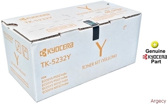 Kyocera TK-5232Y 2200 Page Yield (New) - purchase from Argecy