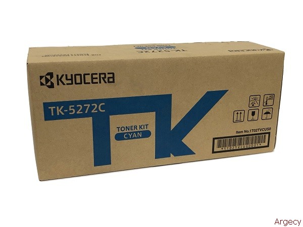 Kyocera TK-5272C 6K Page Yield (New) - purchase from Argecy
