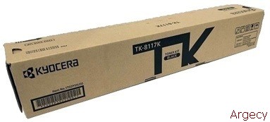 Kyocera TK-8117K 12K Page Yield (New) - purchase from Argecy