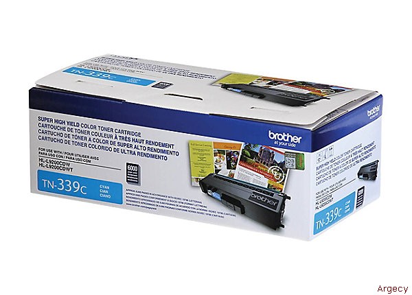 Brother TN339C 6K Page Yield Compatible (New) - purchase from Argecy