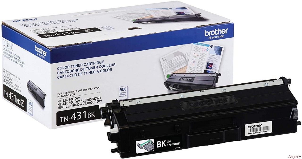 Brother TN431BK (New) - purchase from Argecy