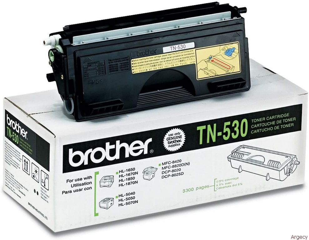 Brother TN530 TN560 6K Page Yield Compatible (New) - purchase from Argecy