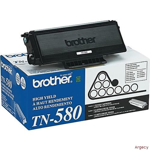 Brother TN580 Compatible 7K Page Yield (New) - purchase from Argecy