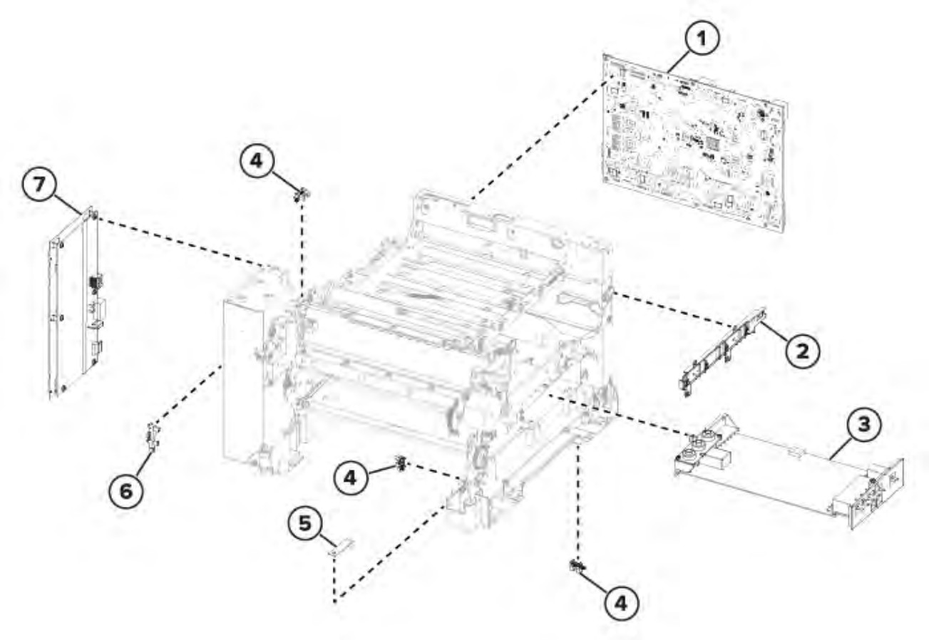Xerox C310 Assembly 4: Electronics