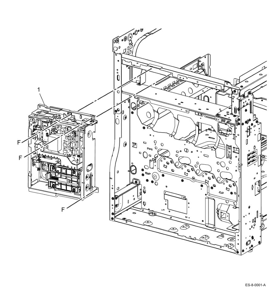 PL 3.05 Control Unit parts diagram - Xerox VersaLink C7120 / C7125 / C7130