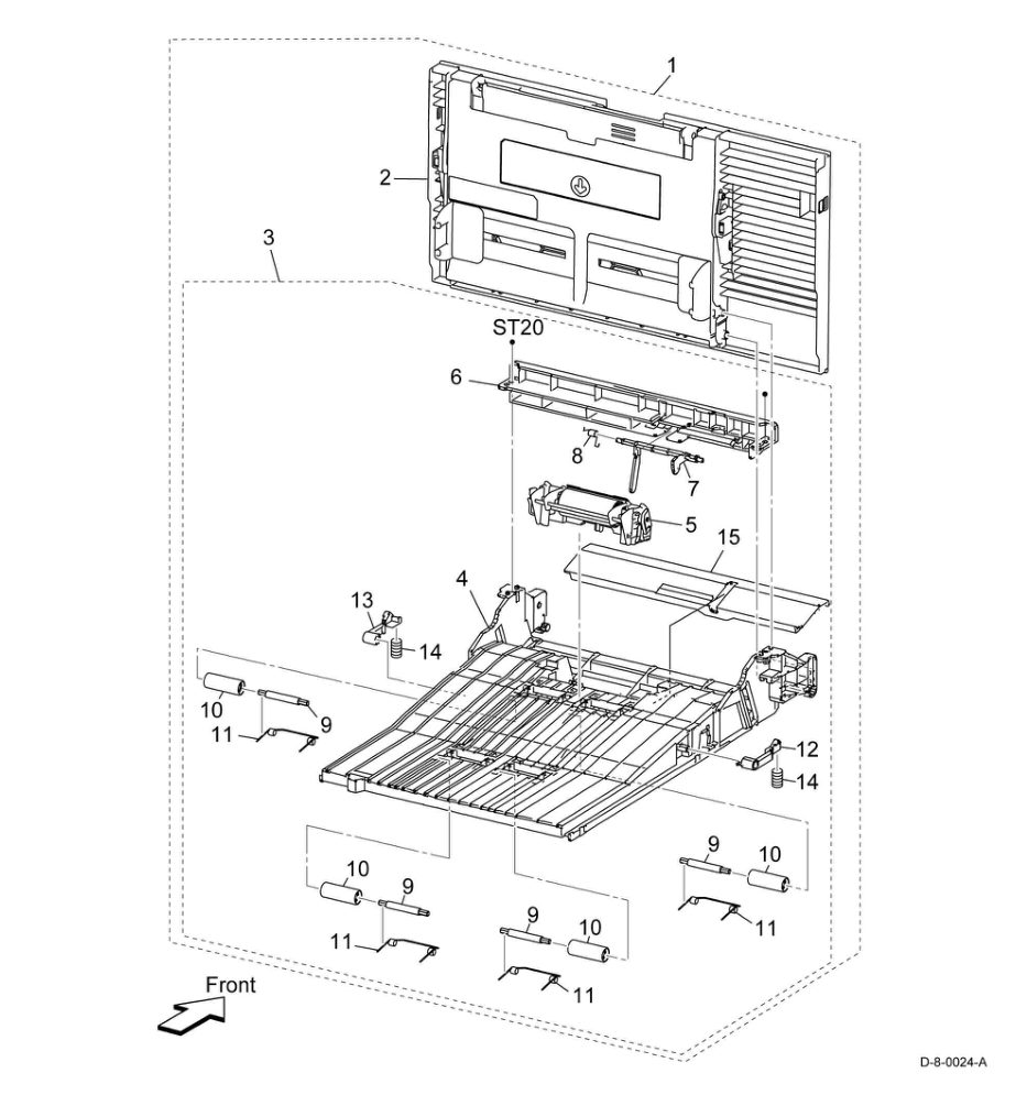 PL 13.2 MSI (2/2) parts diagram - Xerox VersaLink C500 / C600 / C505 / C605