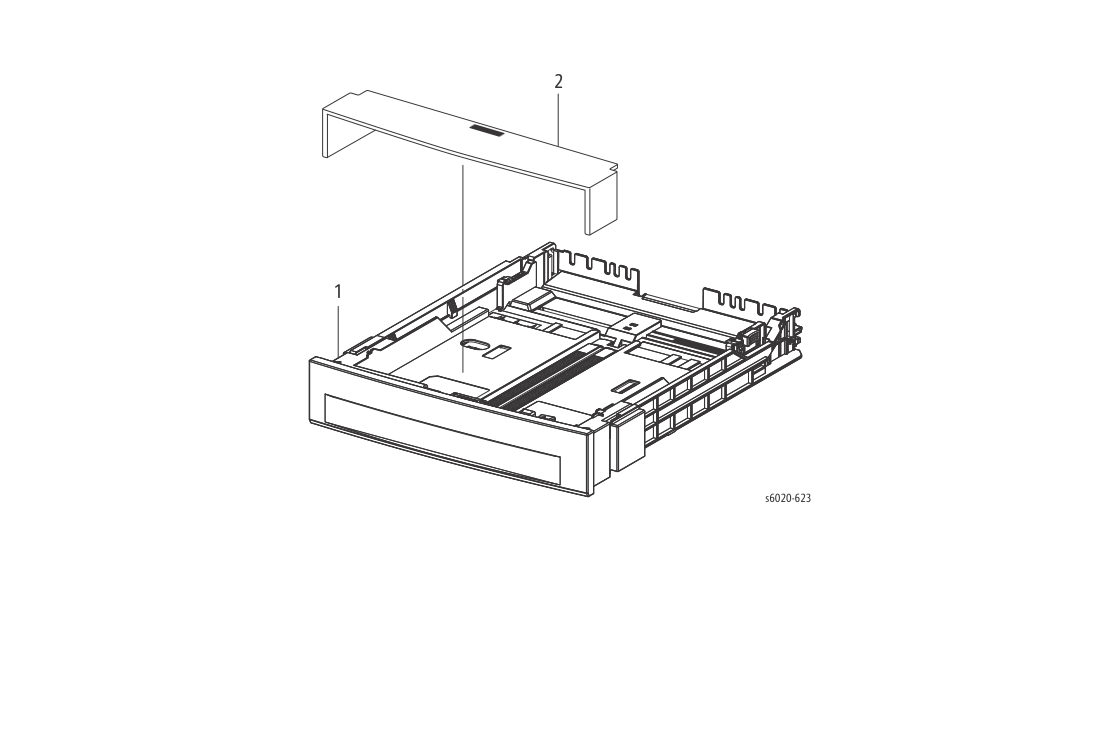 WorkCentre 6027 MFP – PL 9.1 Cassette Assembly parts diagram - Xerox Phaser 6020 / 6022 & WorkCentre 6025 / 6027