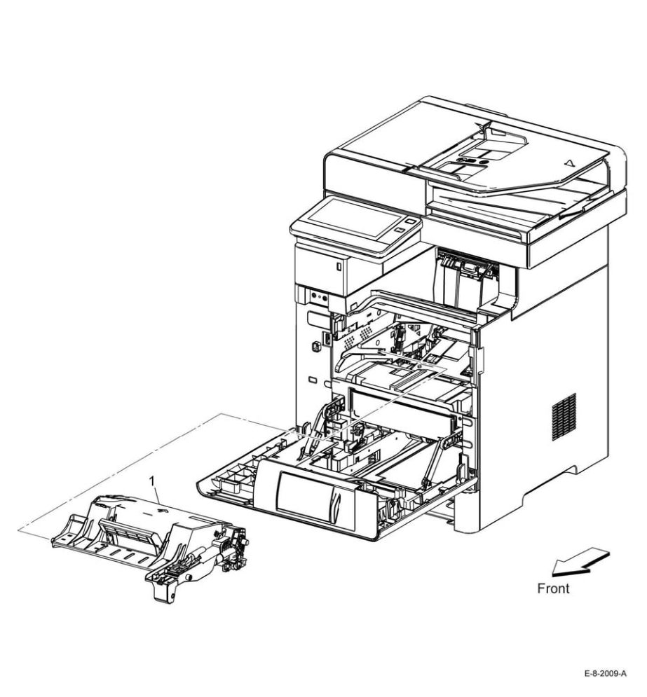 PL 8.1 Xerographic parts diagram - Xerox VersaLink B600 / B605 / B610 / B615