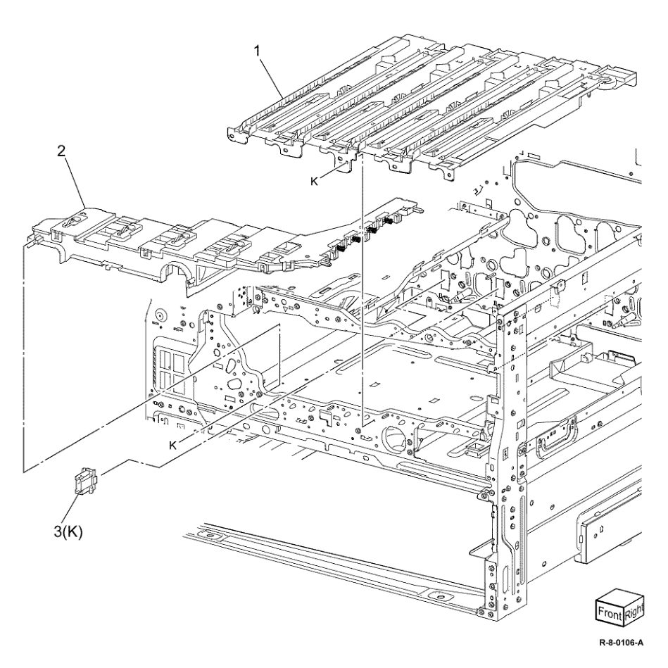 PL 90.25 Xerographic Assembly (2 of 2) parts diagram - Xerox AltaLink B8145 / B8155 / B8170 / C8130