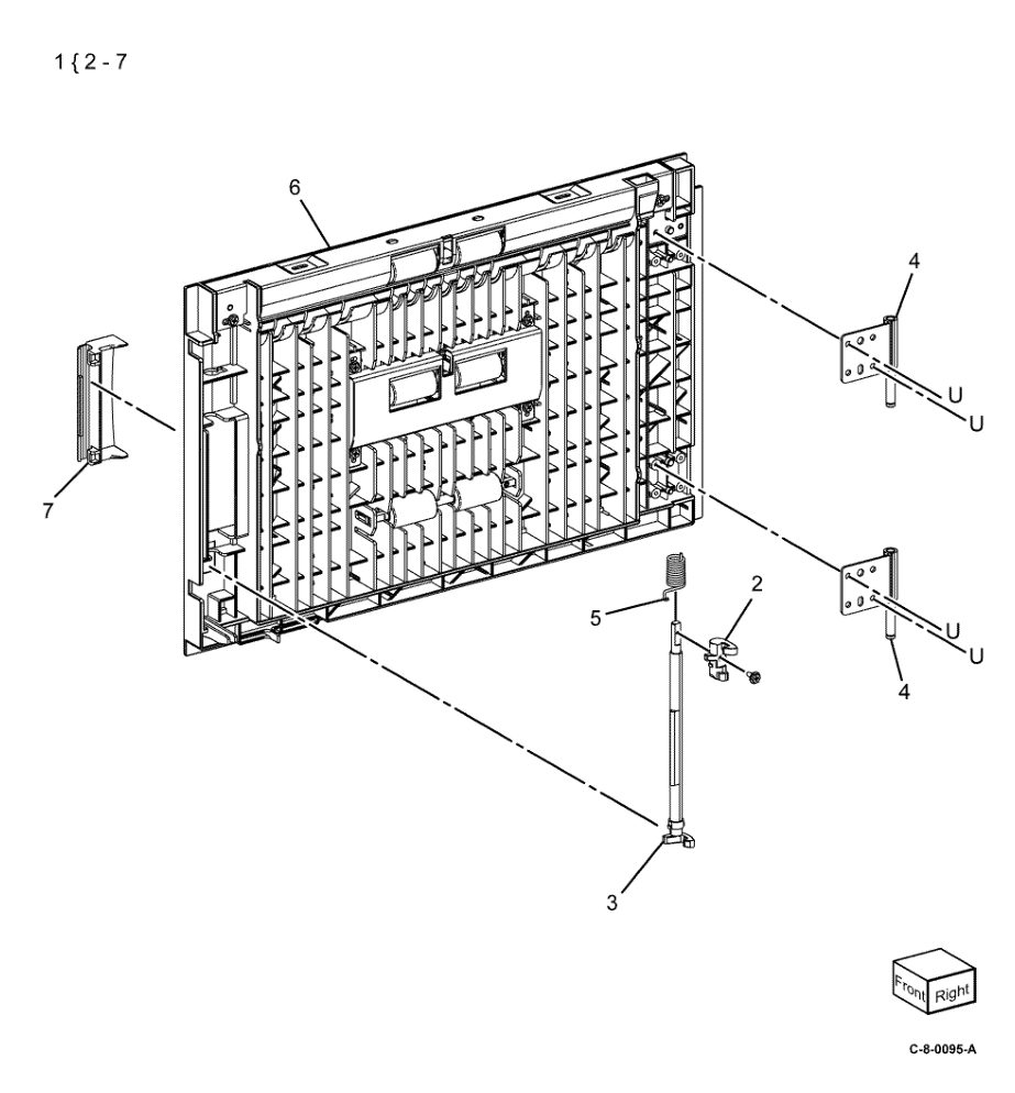PL 70.21 3TM (2 of 4) parts diagram - Xerox VersaLink C7000 / C7020 / C7025 / C7030