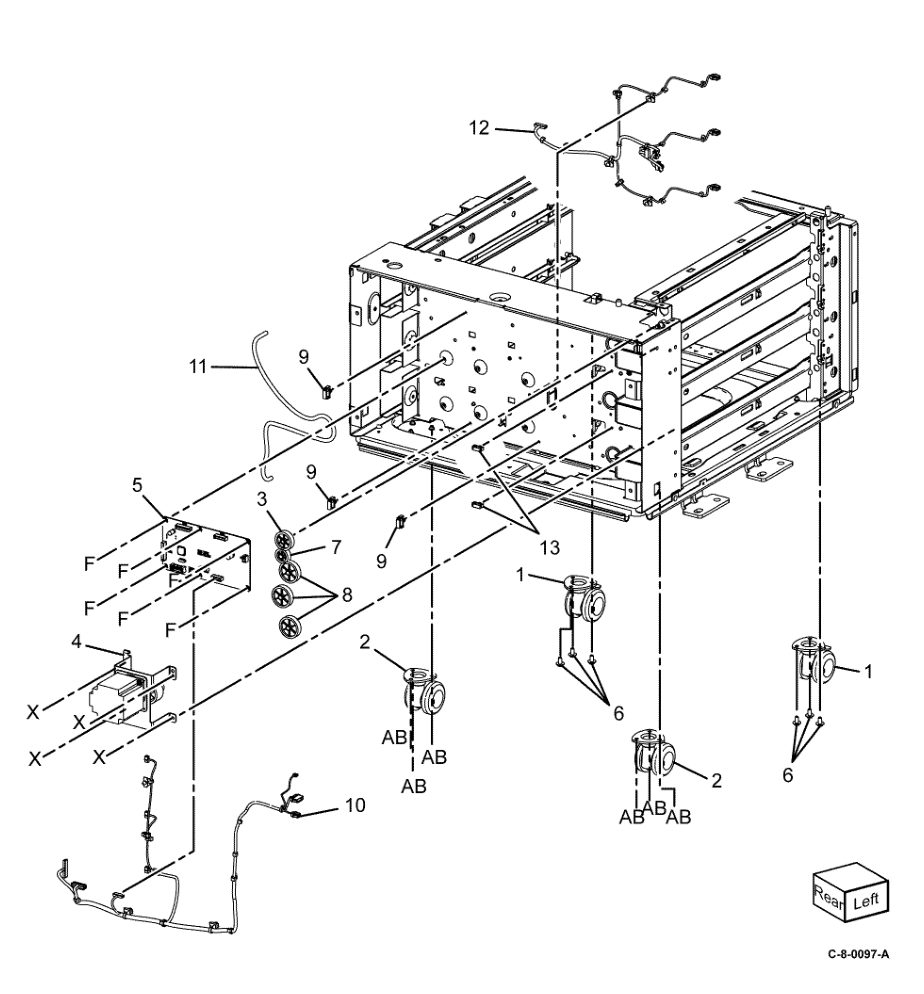 PL 70.23 3TM (4 of 4) parts diagram - Xerox VersaLink C7000 / C7020 / C7025 / C7030