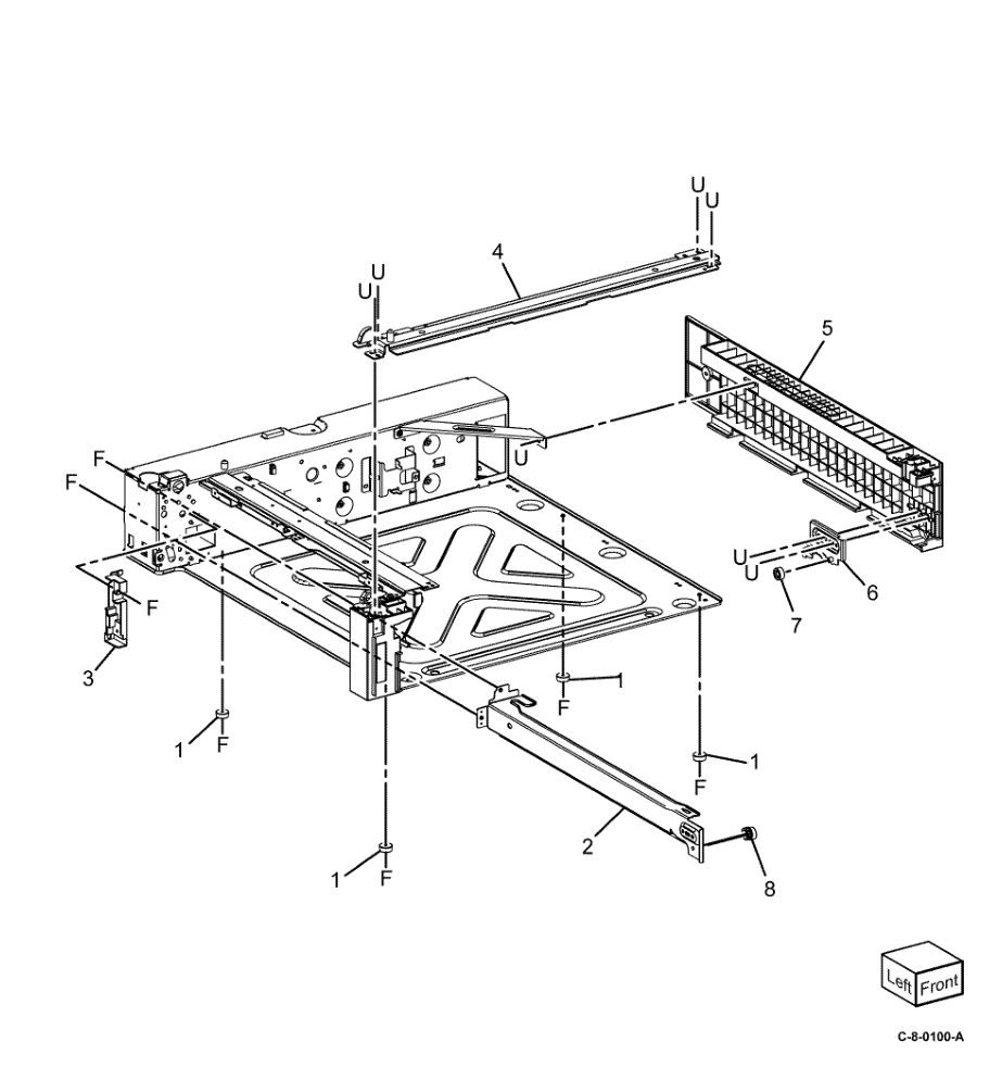 PL 70.27 STM (3 of 4) parts diagram - Xerox VersaLink C7000 / C7020 / C7025 / C7030
