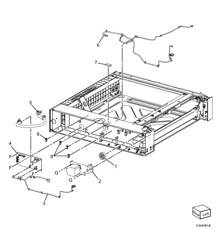 PL 70.28 STM (4 of 4) parts diagram - Xerox VersaLink C7000 / C7020 / C7025 / C7030