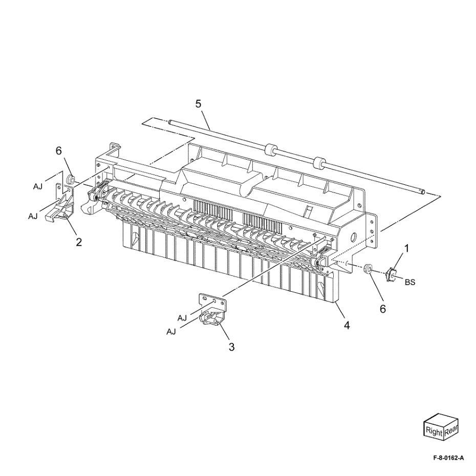 PL 80.85 Duplex Chute Assembly parts diagram - Xerox VersaLink C8000 / C9000