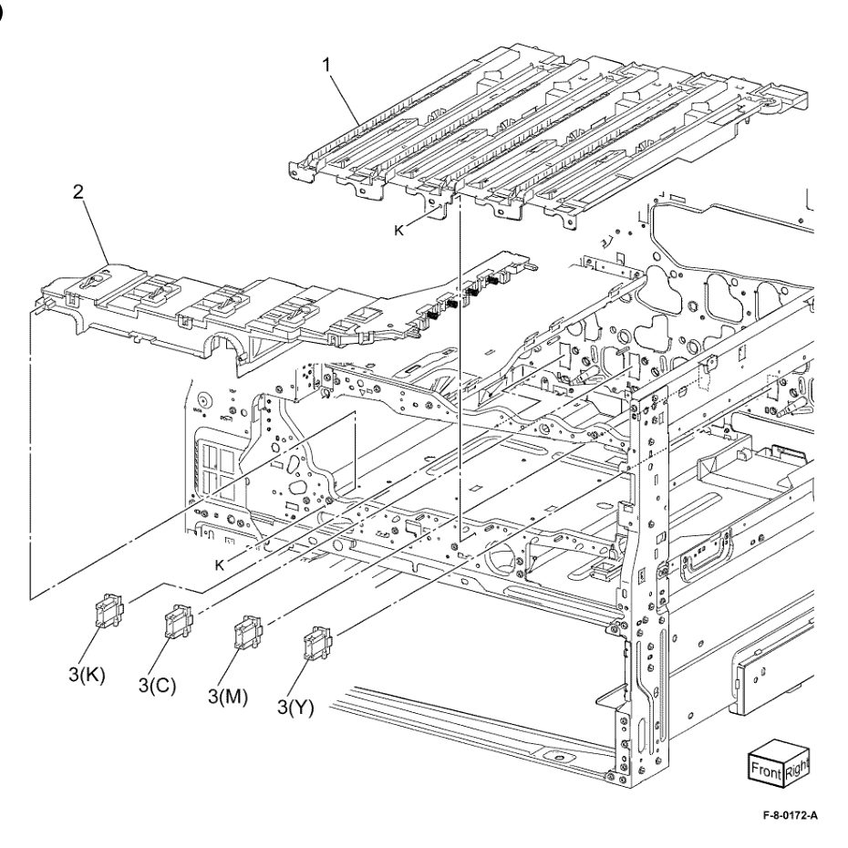 PL 90.25 Xerographic Assembly (2 of 2) parts diagram - Xerox VersaLink C8000 / C9000