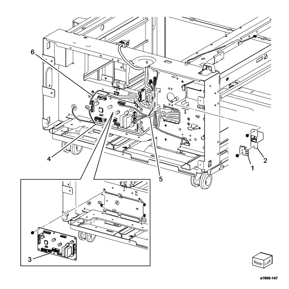 PL 11.17 Electrical - TT parts diagram - Xerox Phaser 7800