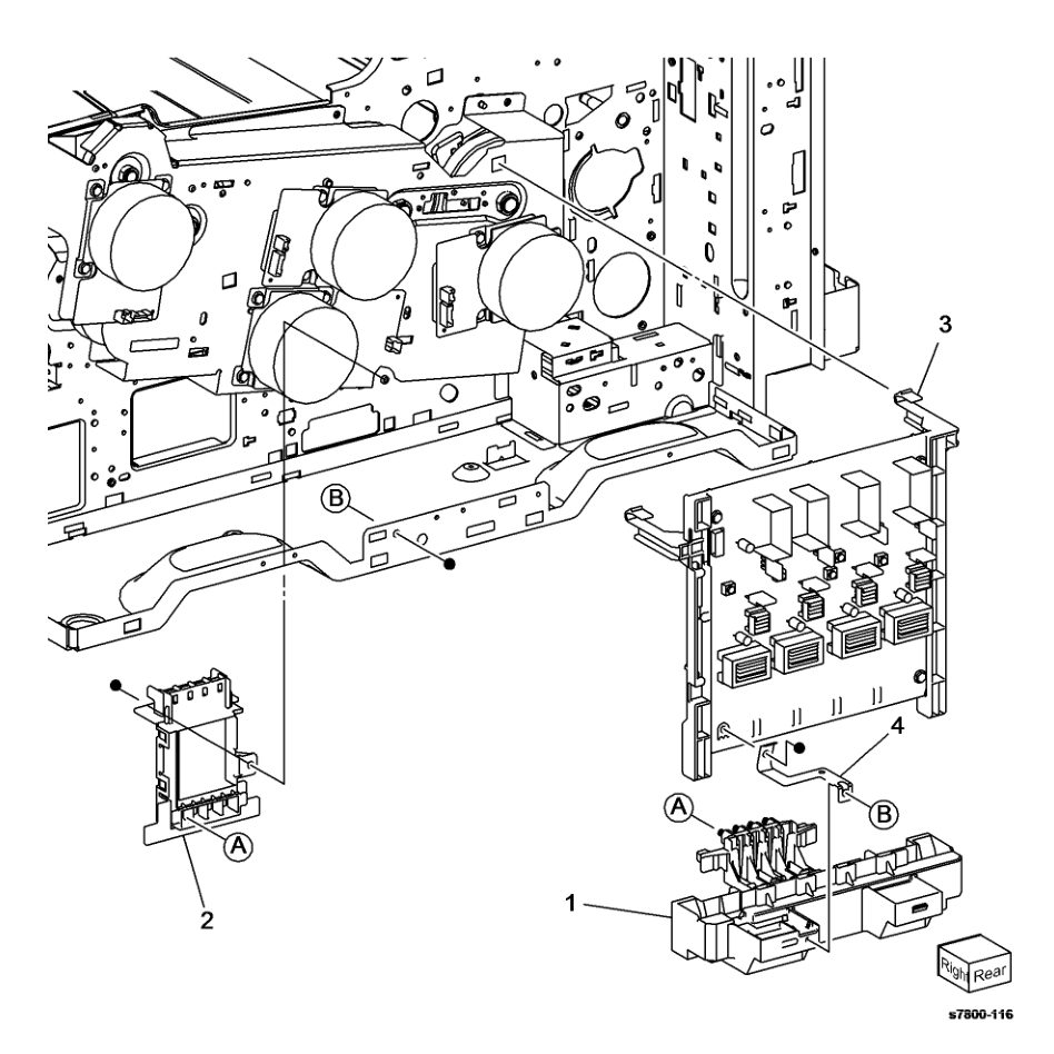 PL 5.3 HVPS (DEVE) parts diagram - Xerox Phaser 7800