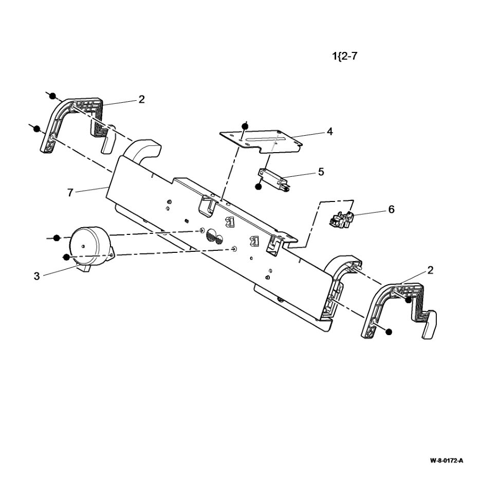 PL 12.380 LVF BM Booklet Tamper parts diagram - Xerox WorkCentre 5945 / 5955