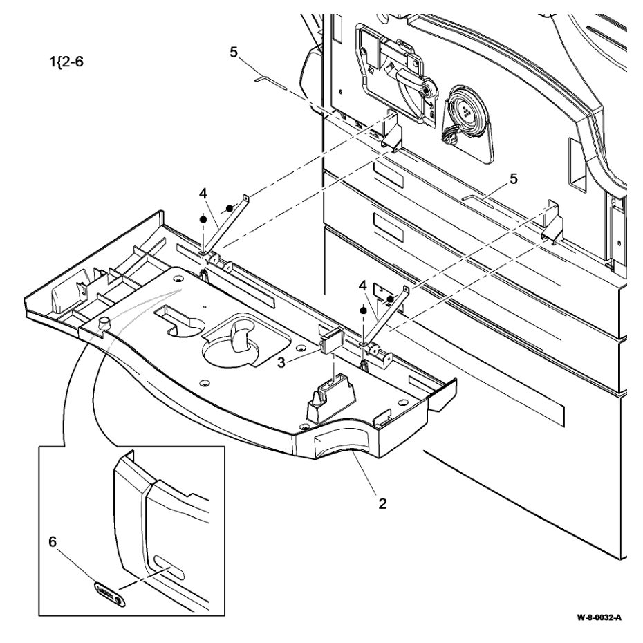 PL 28.11 Front Door Assembly parts diagram - Xerox WorkCentre 5945 / 5955