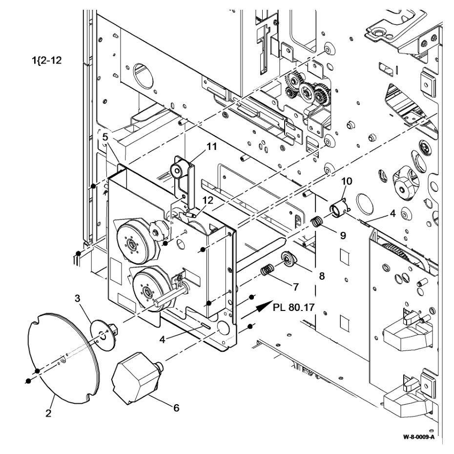 PL 40.15 Main Drive Module parts diagram - Xerox WorkCentre 5945 / 5955